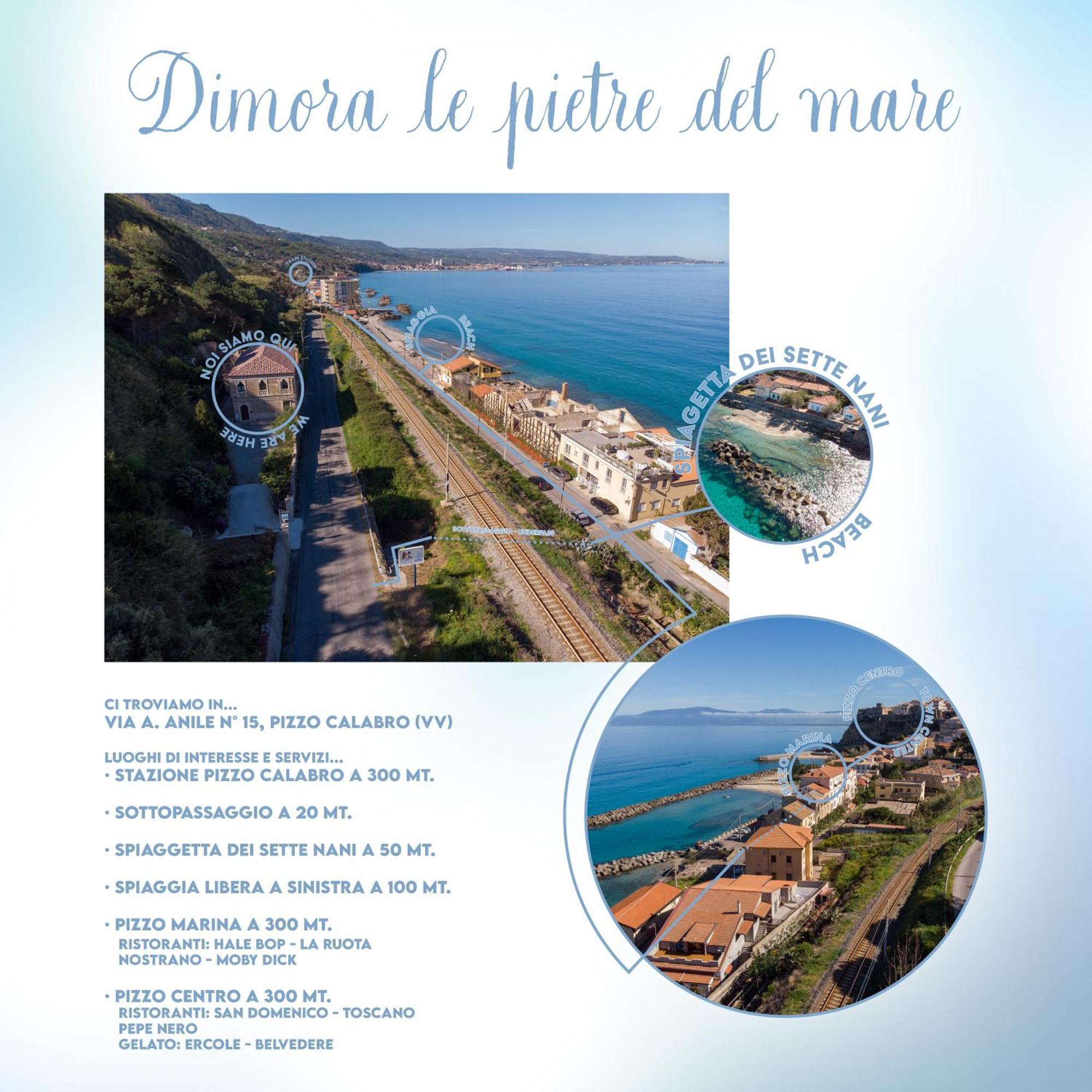 Dimora Le Pietre Del Mare Hotel Pizzo  Exterior foto